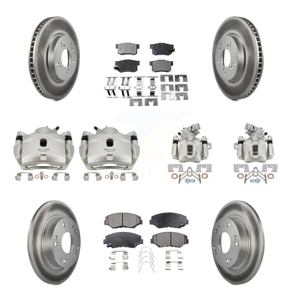 Transit Auto - KCG-101082T - Front and Rear Disc Brake Kits