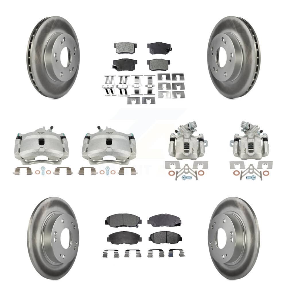 Transit Auto - KCG-101084T - Front and Rear Disc Brake Kits