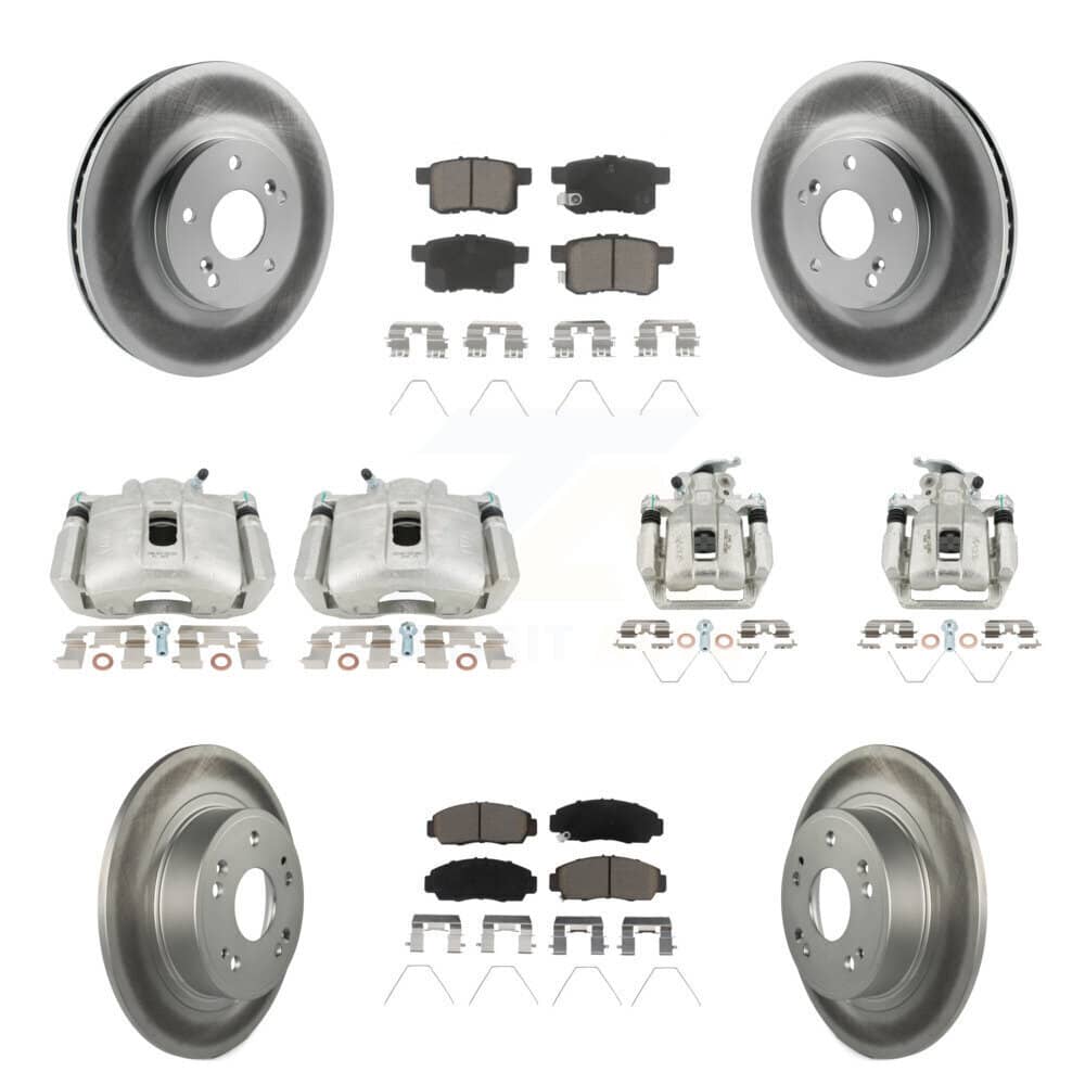Transit Auto - KCG-101087C - Front and Rear Disc Brake Kits