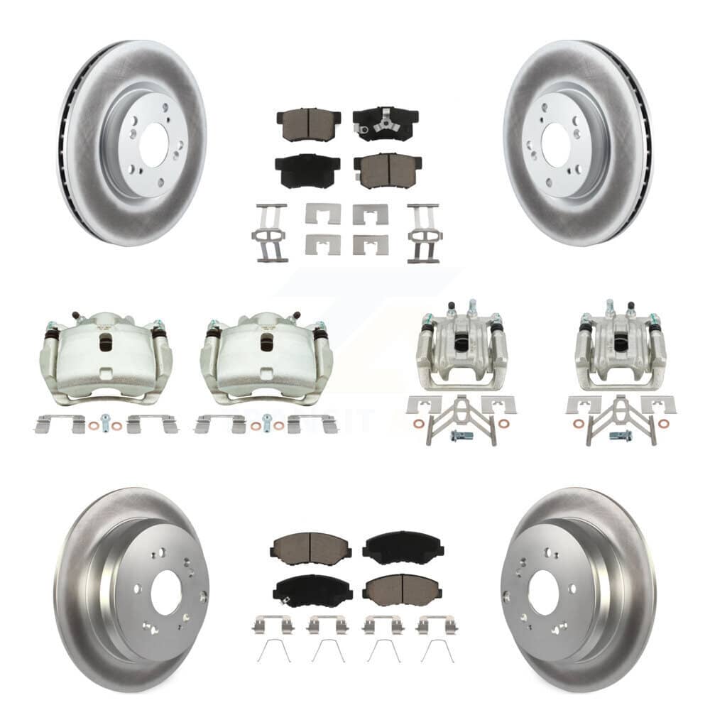 Transit Auto - KCG-101089C - Front and Rear Disc Brake Kits