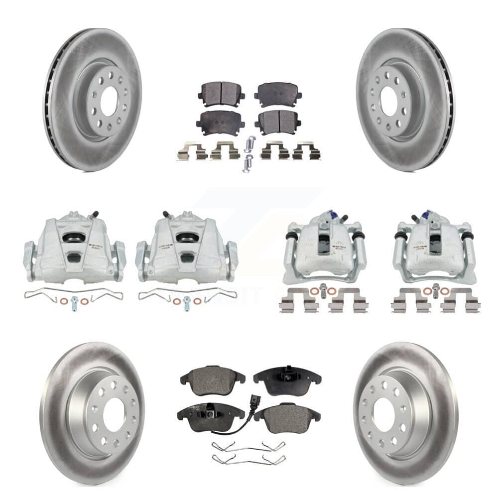 Transit Auto - KCG-101091P - Front and Rear Disc Brake Kits