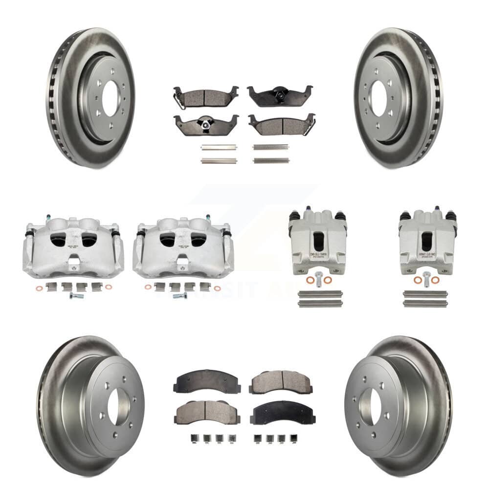 Transit Auto - KCG-101094T - Front and Rear Disc Brake Kits