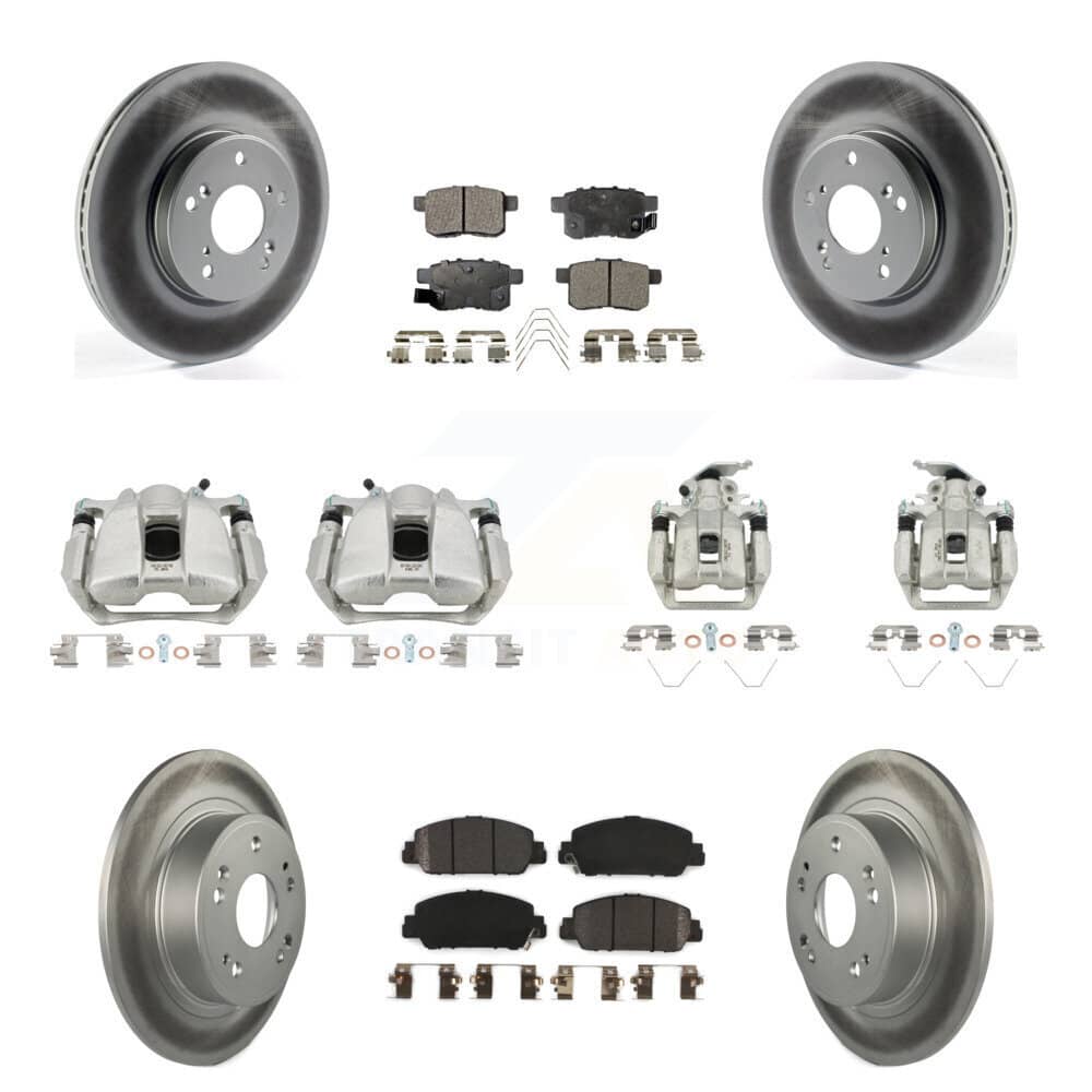 Transit Auto - KCG-101096P - Front and Rear Disc Brake Kits