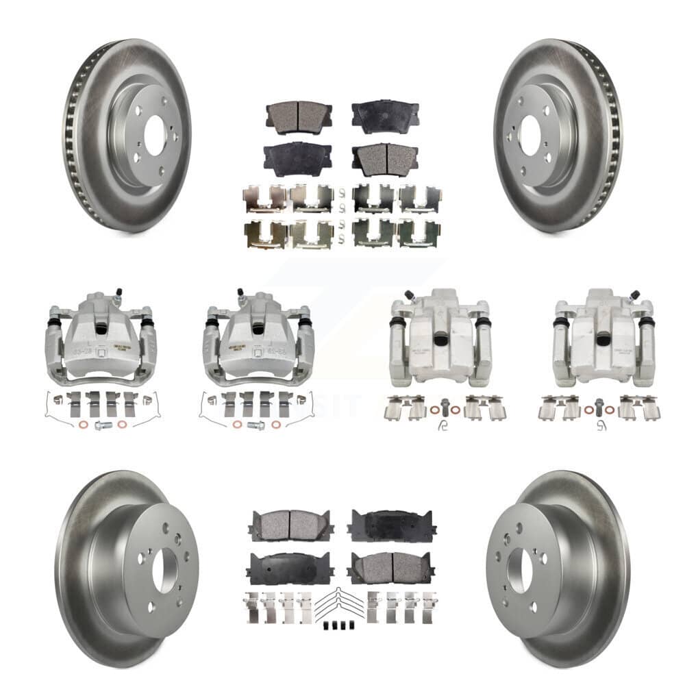 Transit Auto - KCG-101100T - Front and Rear Disc Brake Kits
