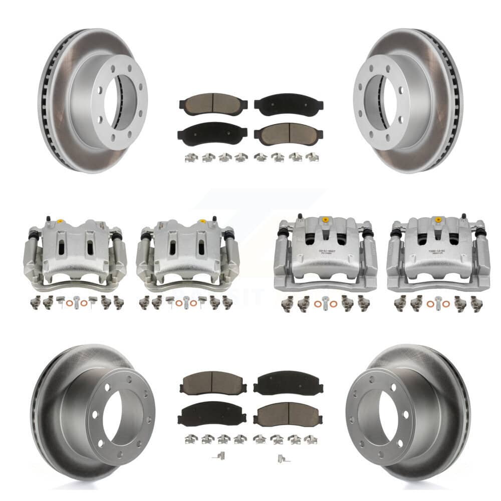 Transit Auto - KCG-101104C - Front and Rear Disc Brake Kits