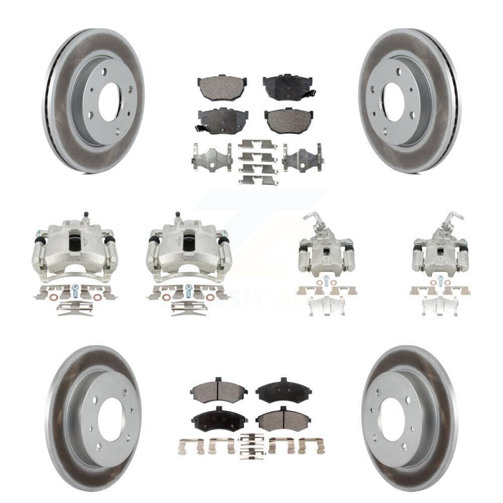 Transit Auto - KCG-101110T - Front and Rear Disc Brake Kits
