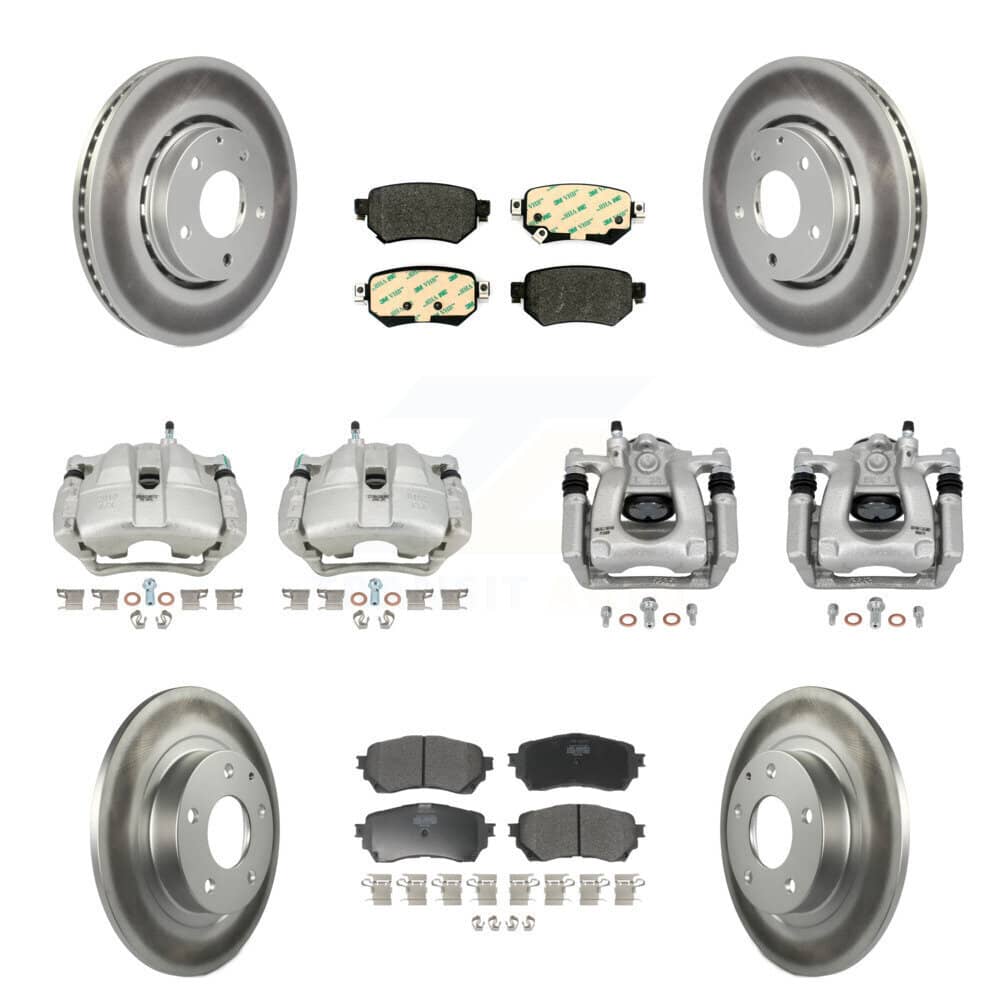 Transit Auto - KCG-101113P - Front and Rear Disc Brake Kits