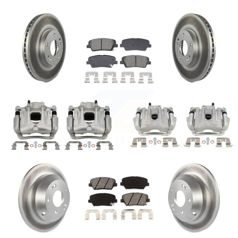 Transit Auto - KCG-101115S - Front and Rear Disc Brake Kits