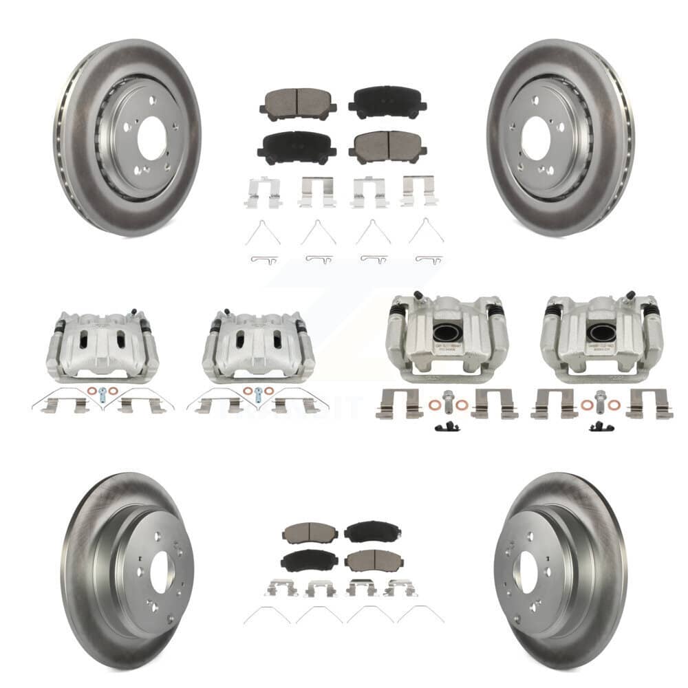 Transit Auto - KCG-101117C - Front and Rear Disc Brake Kits