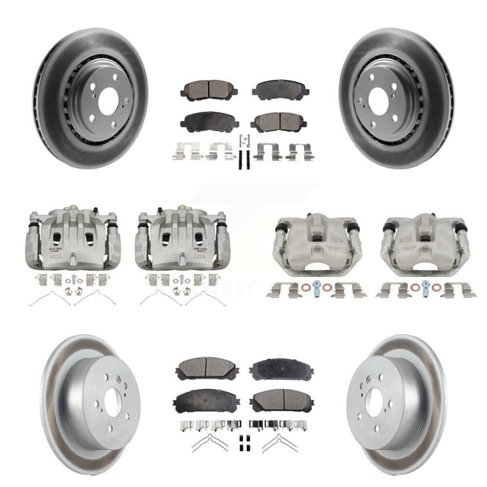 Transit Auto - KCG-101124P - Front and Rear Disc Brake Kits