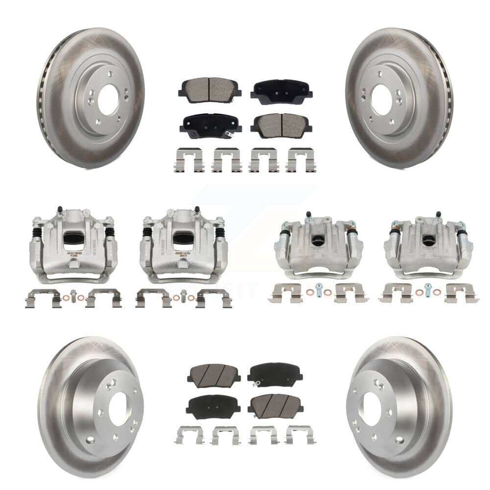 Transit Auto - KCG-101134C - Front and Rear Disc Brake Kits