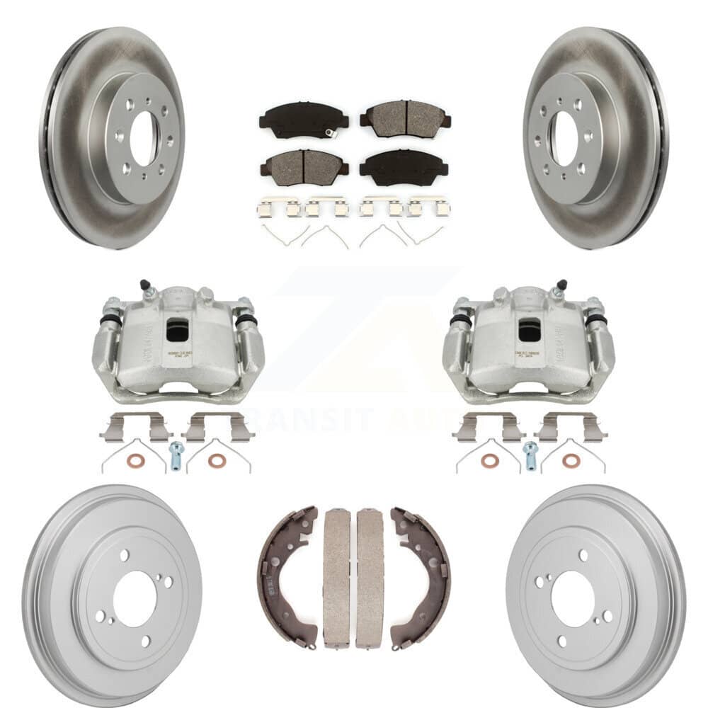 Transit Auto - KCG-101137S - Front and Rear Disc Brake Kits