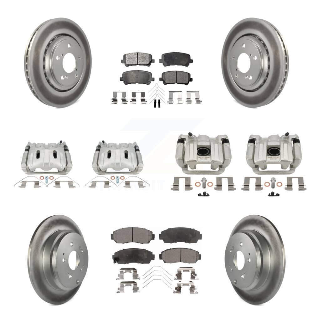 Transit Auto - KCG-101138P - Front and Rear Disc Brake Kits