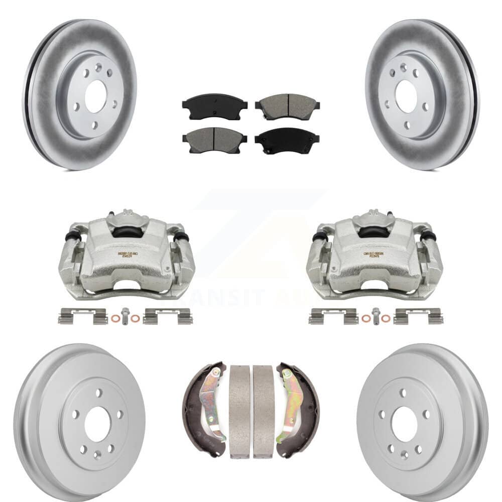 Transit Auto - KCG-101138S - Front and Rear Disc Brake Kits