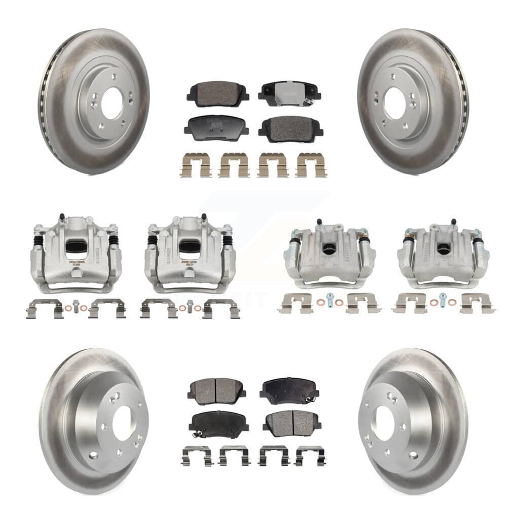 Transit Auto - KCG-101154T - Front and Rear Disc Brake Kits