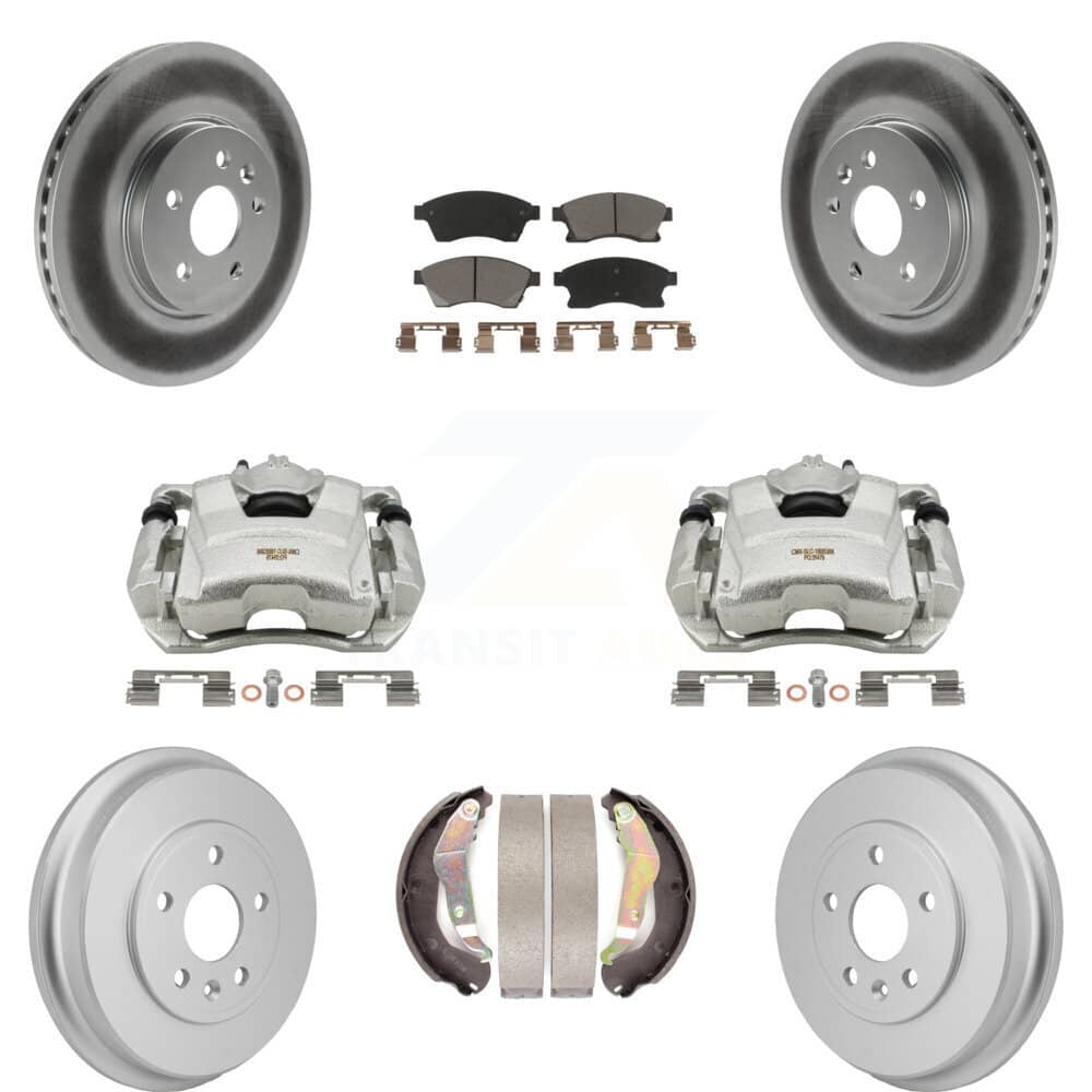 Transit Auto - KCG-101155C - Front and Rear Disc Brake Kits
