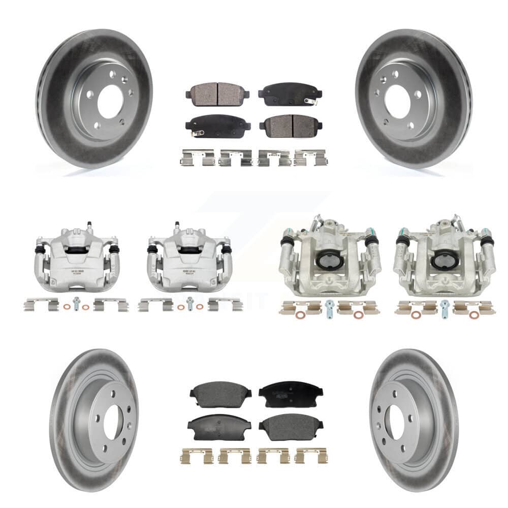Transit Auto - KCG-101155T - Front and Rear Disc Brake Kits