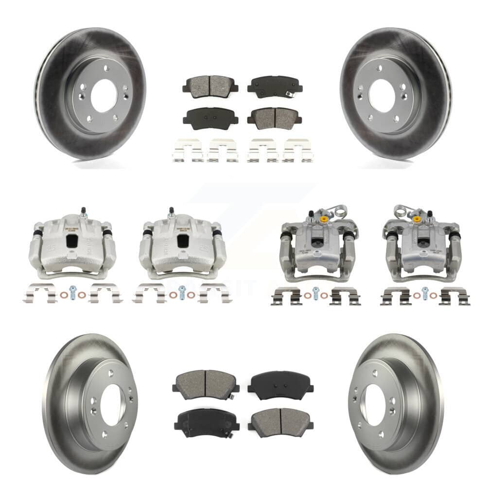 Transit Auto - KCG-101158S - Front and Rear Disc Brake Kits