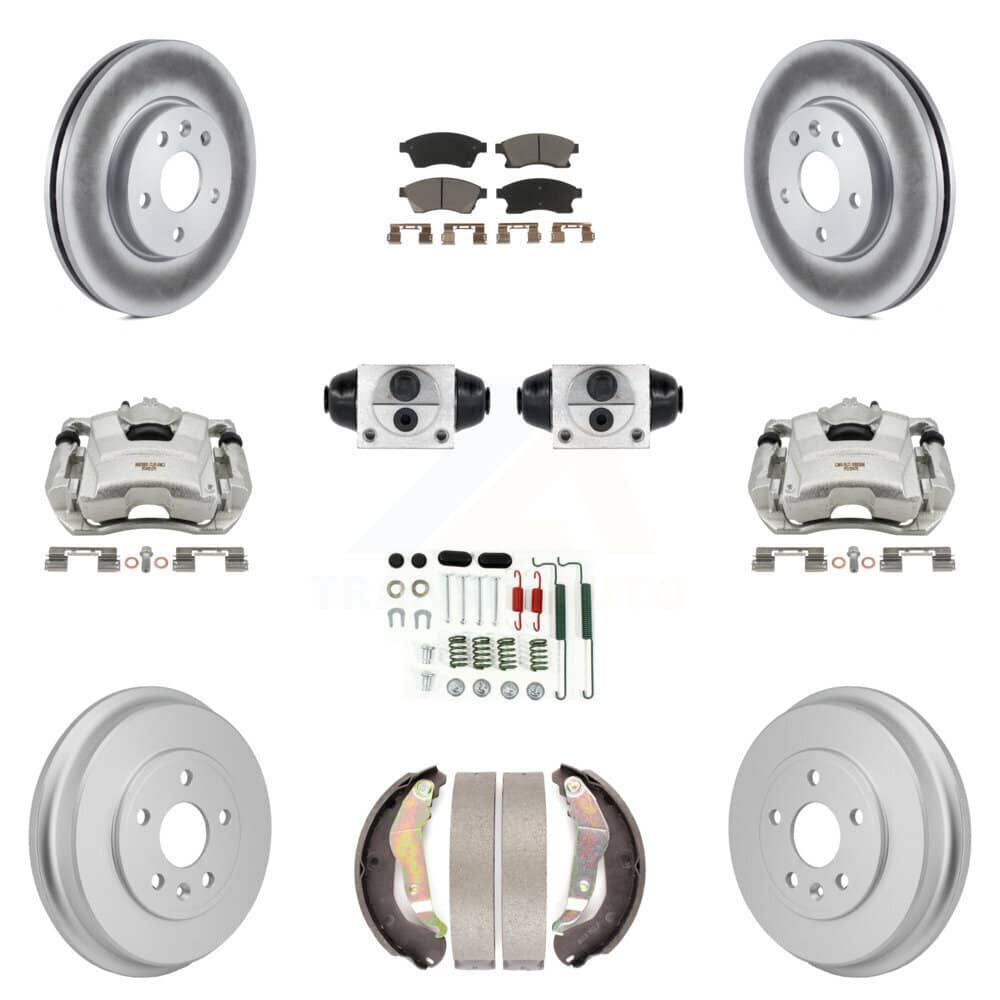 Transit Auto - KCG-101163C - Front and Rear Disc Brake Kits