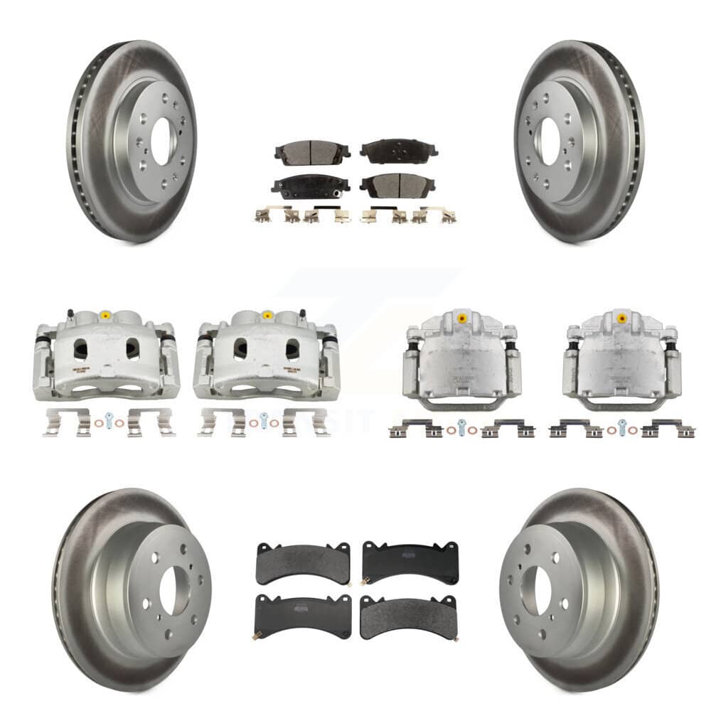 Transit Auto - KCG-101164P - Front and Rear Disc Brake Kits