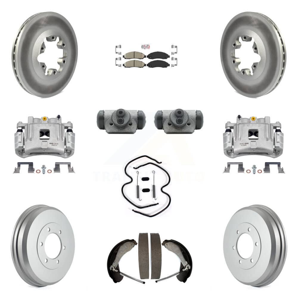Transit Auto - KCG-101271N - Front and Rear Disc Brake Kits