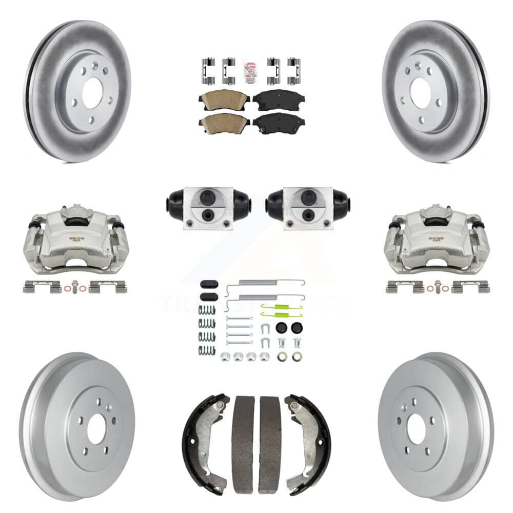 Transit Auto - KCG-101275N - Front and Rear Disc Brake Kits