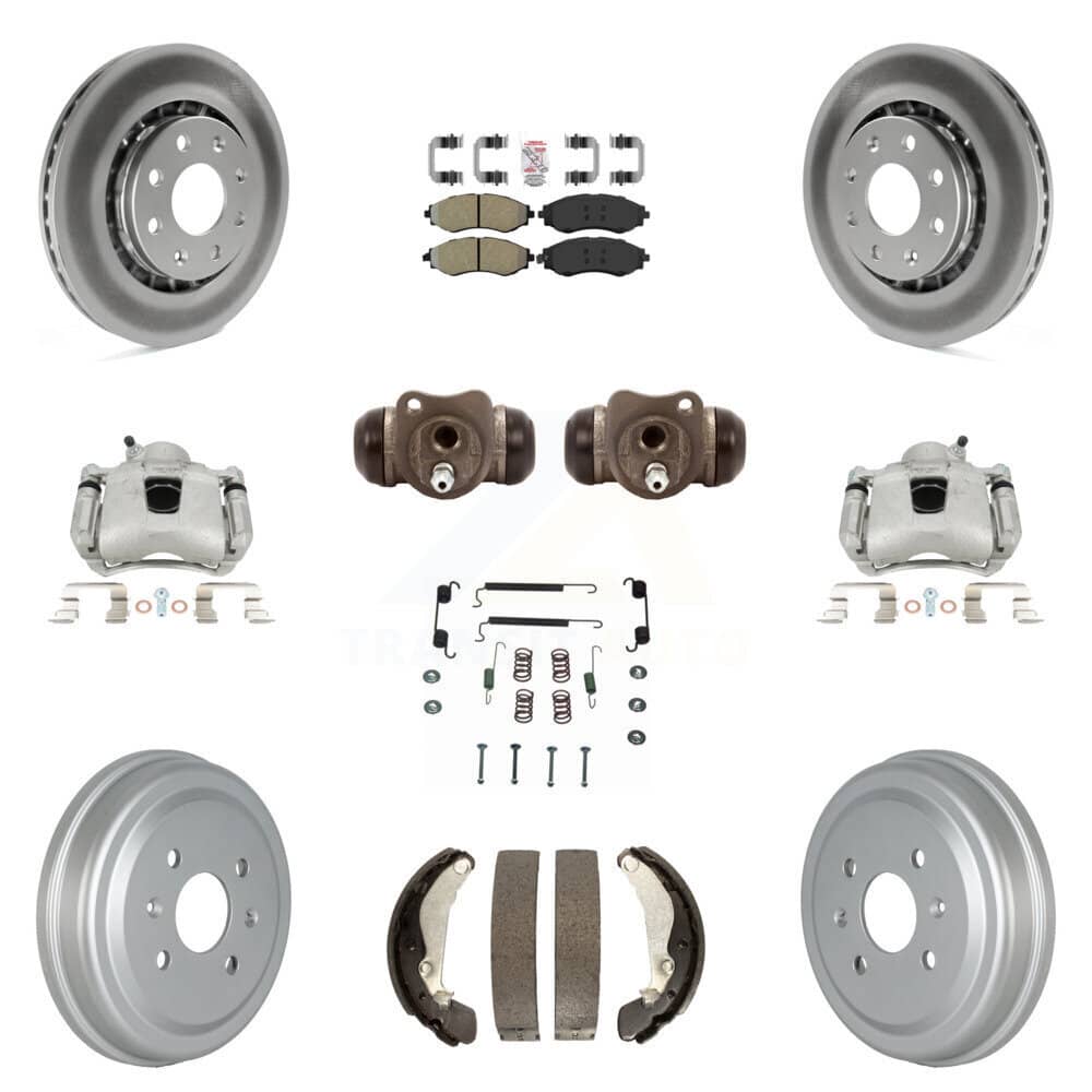 Transit Auto - KCG-101285N - Front and Rear Disc Brake Kits