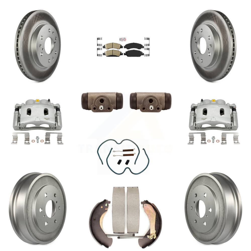 Transit Auto - KCG-101318N - Front and Rear Disc Brake Kits