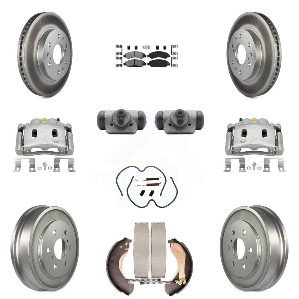 Transit Auto - KCG-101321N - Front and Rear Disc Brake Kits