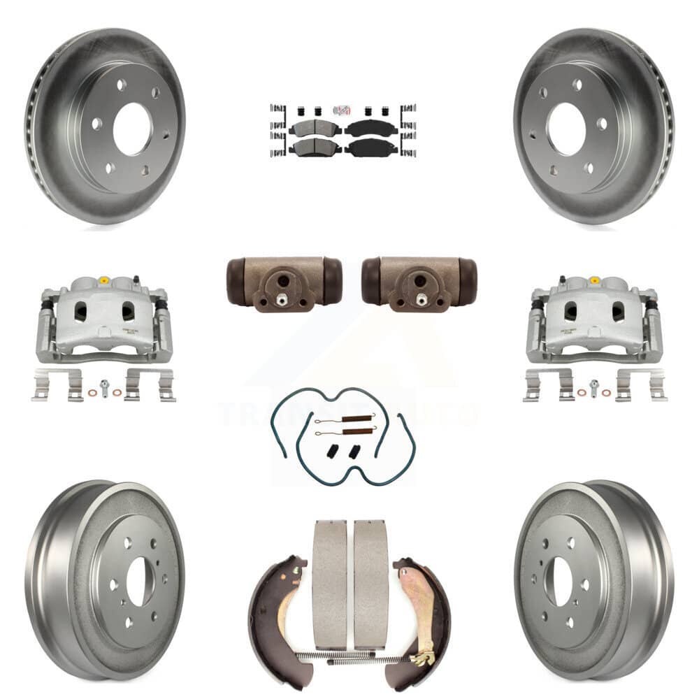 Transit Auto - KCG-101334N - Front and Rear Disc Brake Kits