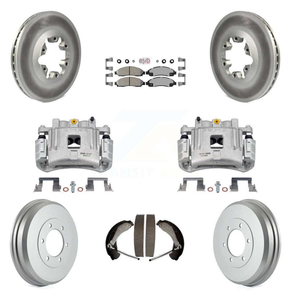 Transit Auto - KCG-101375N - Front and Rear Disc Brake Kits