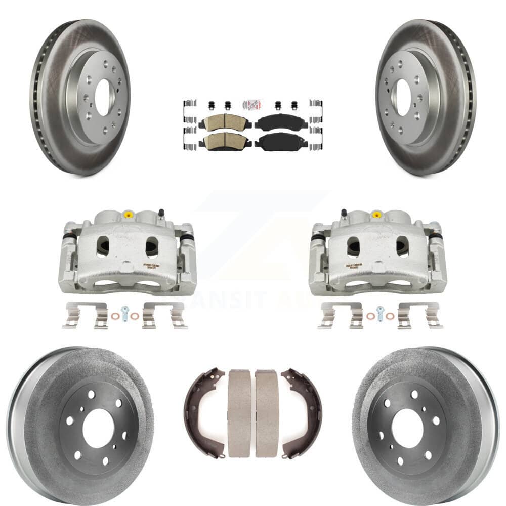 Transit Auto - KCG-101385N - Front and Rear Disc Brake Kits