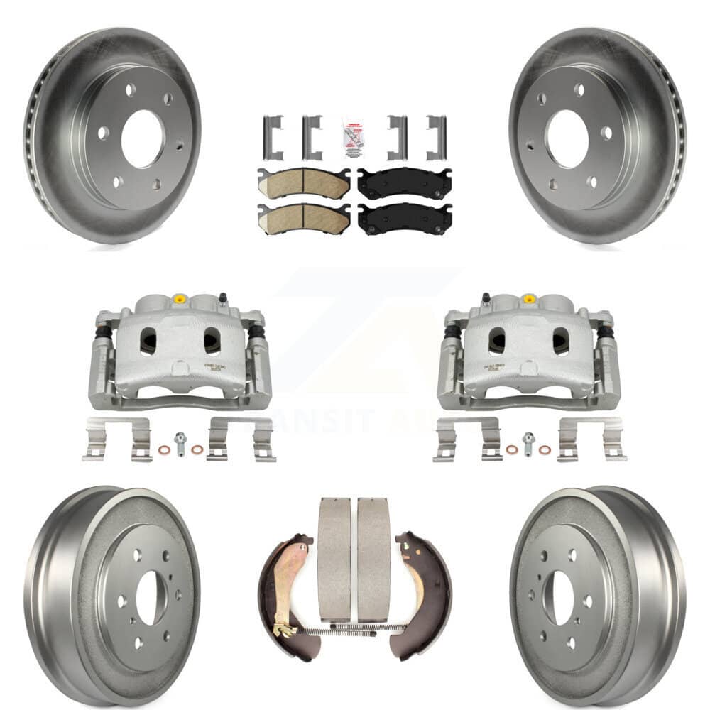 Transit Auto - KCG-101410N - Front and Rear Disc Brake Kits