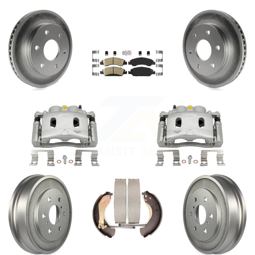Transit Auto - KCG-101412N - Front and Rear Disc Brake Kits