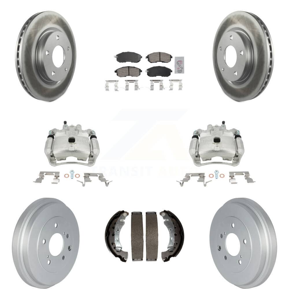 Transit Auto - KCG-101422N - Front and Rear Disc Brake Kits
