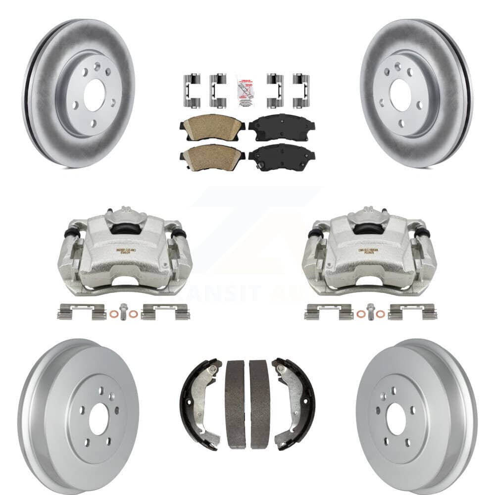 Transit Auto - KCG-101432N - Front and Rear Disc Brake Kits