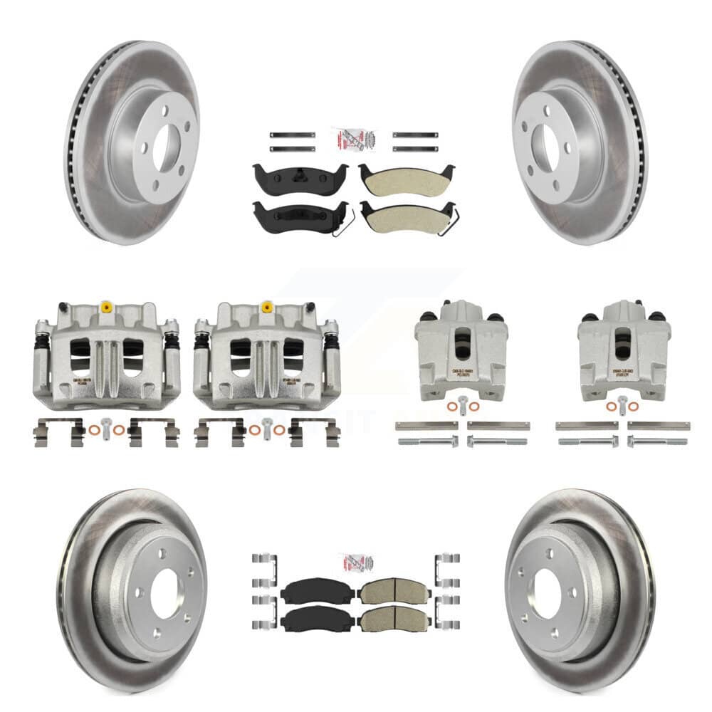 Transit Auto - KCG-101463N - Front and Rear Disc Brake Kits