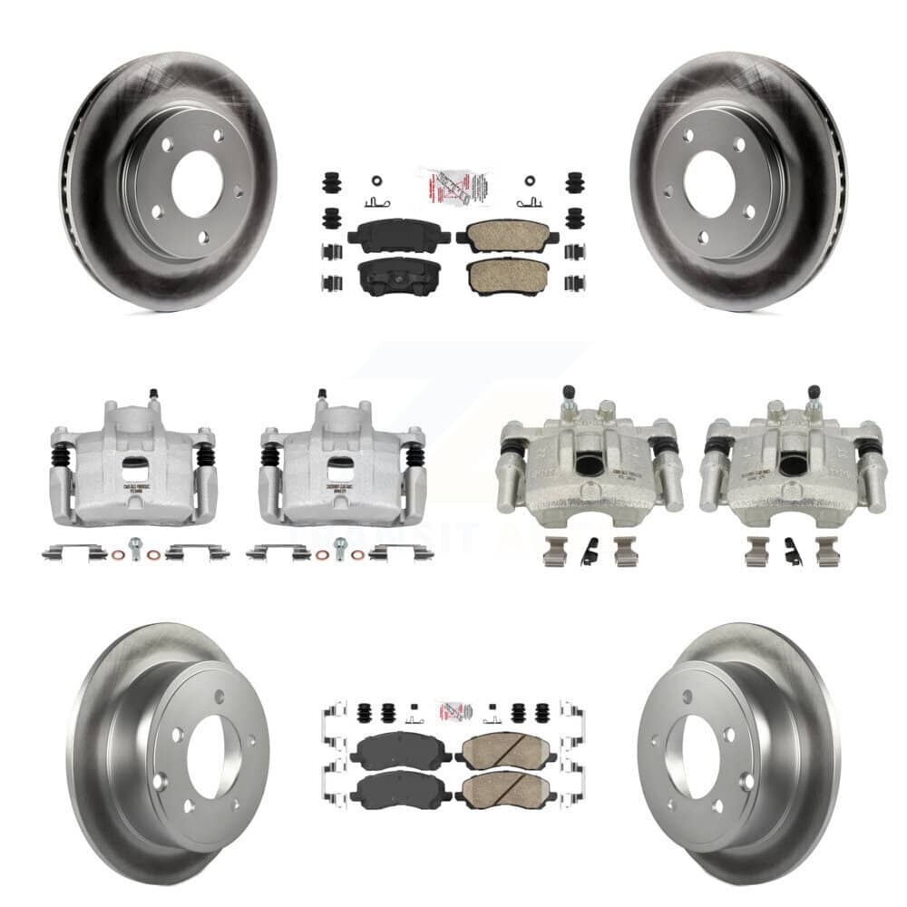 Transit Auto - KCG-101483N - Front and Rear Disc Brake Kits