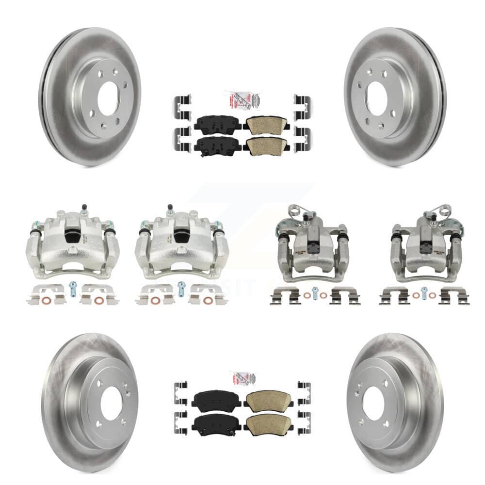 Transit Auto - KCG-101504N - Front and Rear Disc Brake Kits