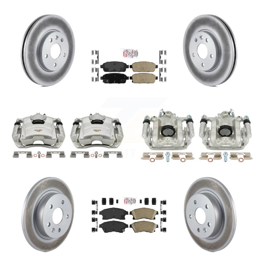 Transit Auto - KCG-101518N - Front and Rear Disc Brake Kits