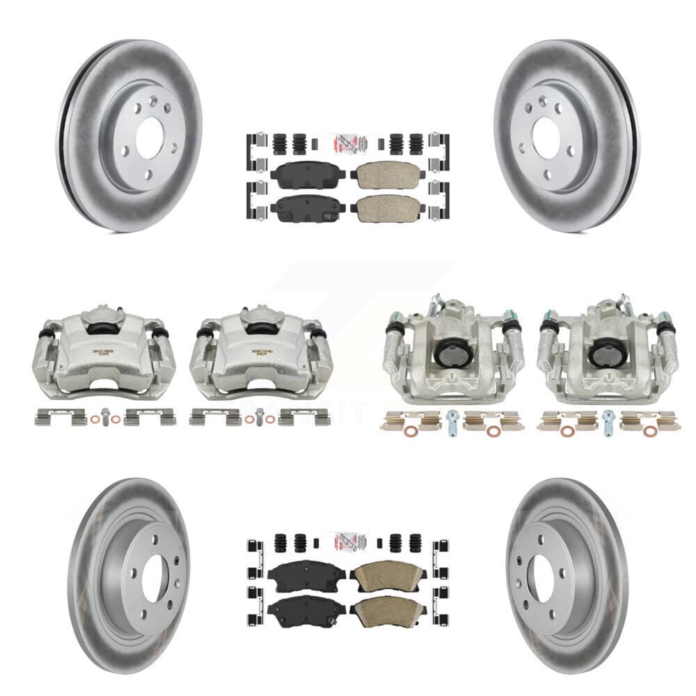 Transit Auto - KCG-101520N - Front and Rear Disc Brake Kits