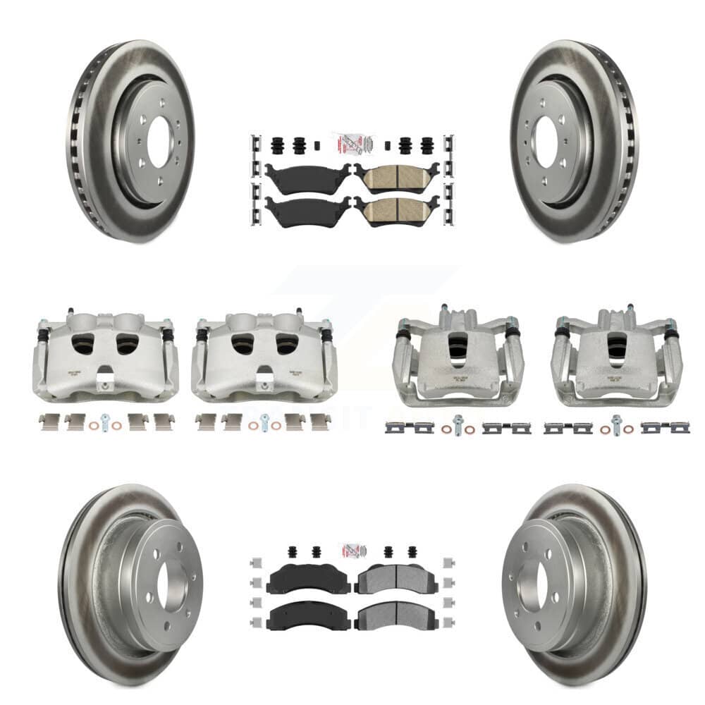 Transit Auto - KCG-101534N - Front and Rear Disc Brake Kits