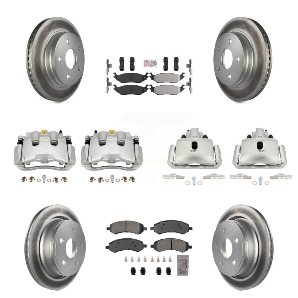 Transit Auto - KCG-101571N - Front and Rear Disc Brake Kits