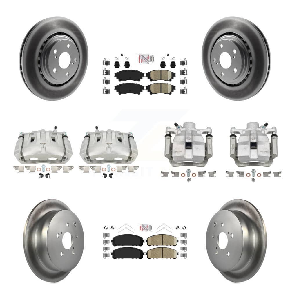 Transit Auto - KCG-101578N - Front and Rear Disc Brake Kits