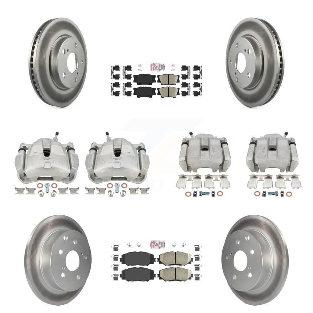 Transit Auto - KCG-101619N - Front and Rear Disc Brake Kits