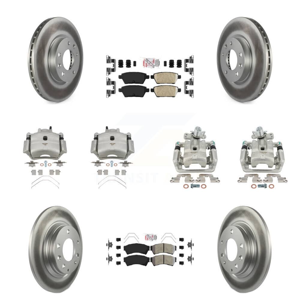 Transit Auto - KCG-101621N - Front and Rear Disc Brake Kits