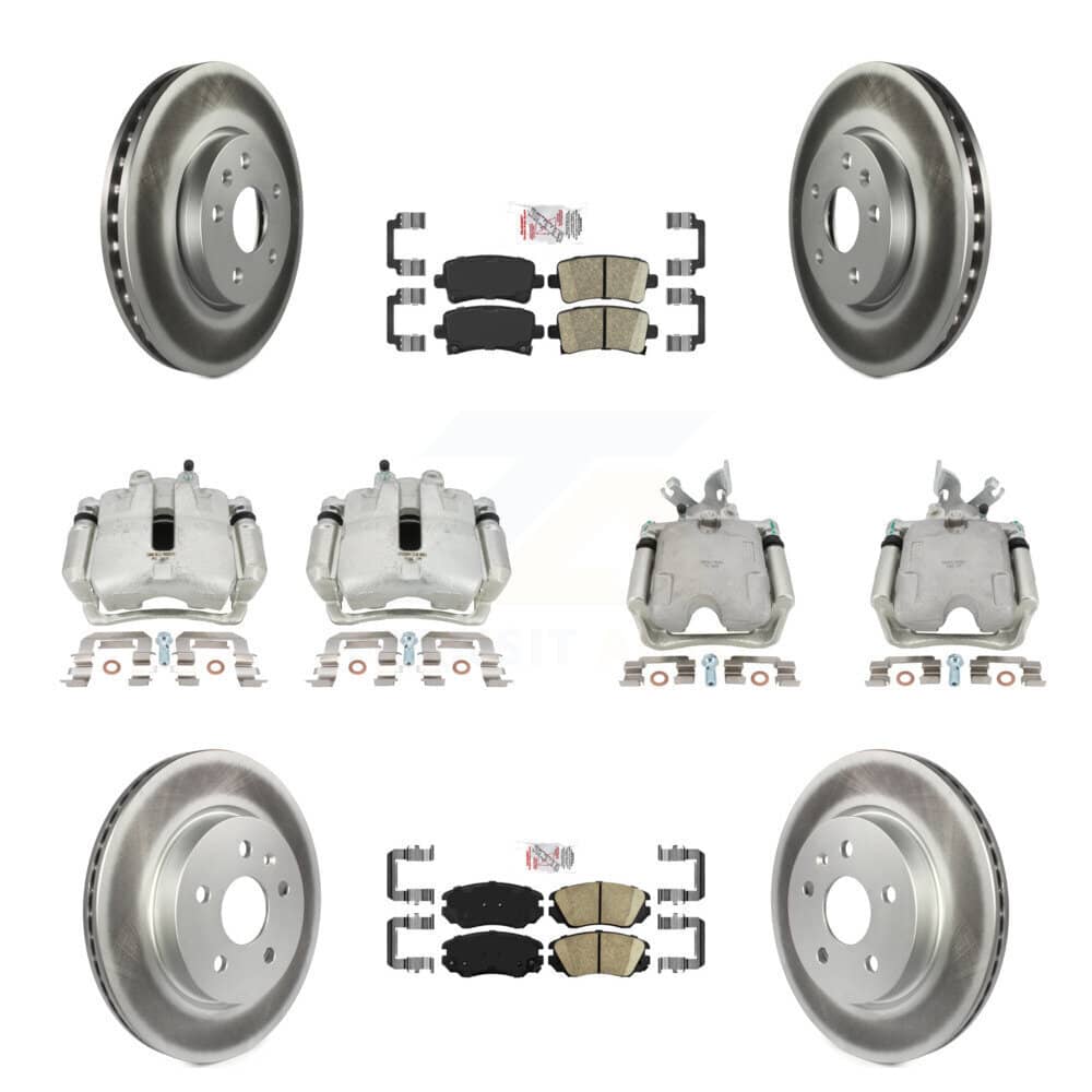 Transit Auto - KCG-101640N - Front and Rear Disc Brake Kits