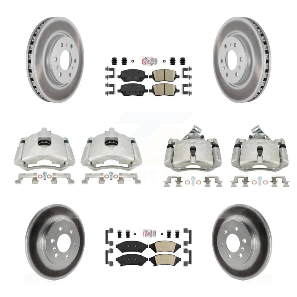 Transit Auto - KCG-101652N - Front and Rear Disc Brake Kits
