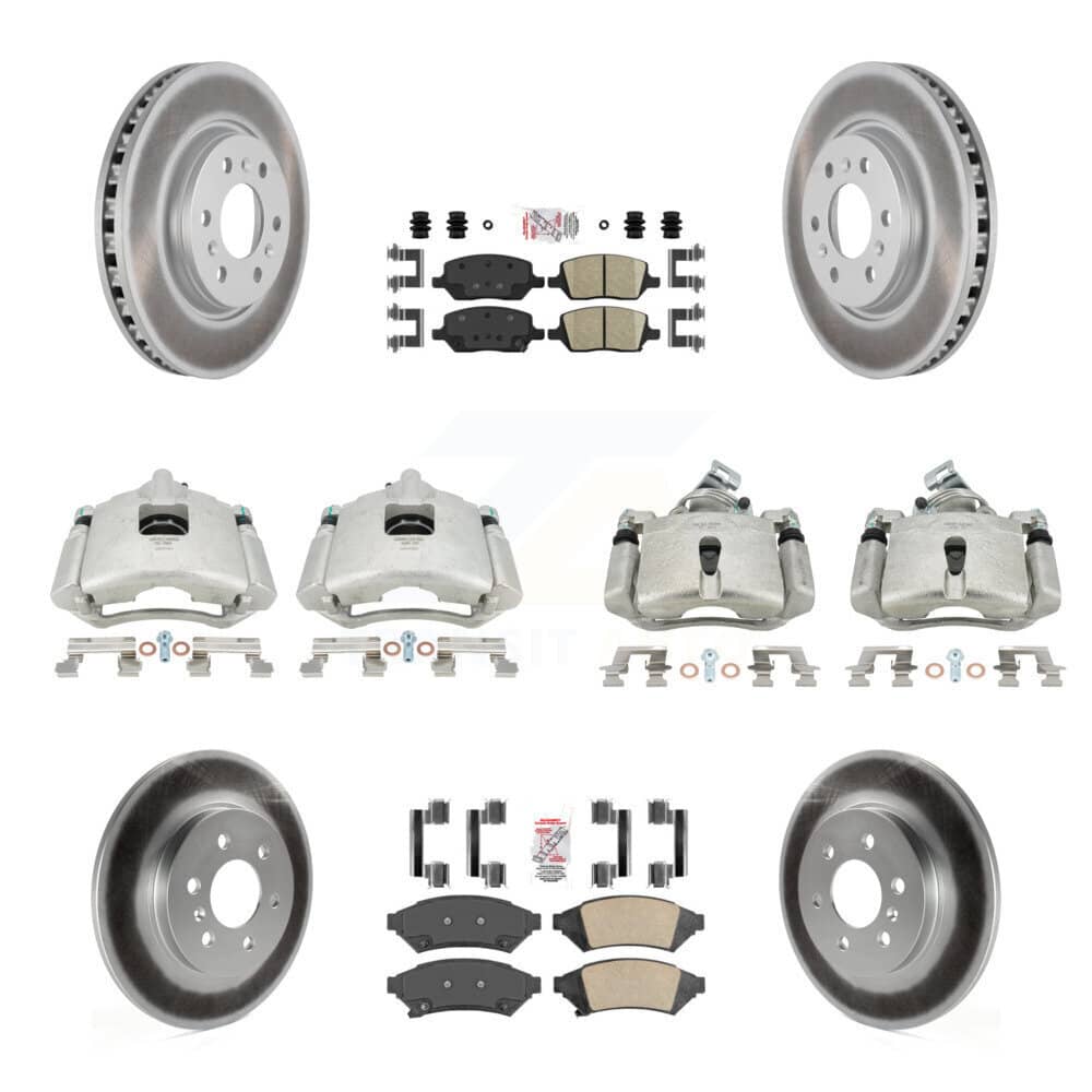 Transit Auto - KCG-101653N - Front and Rear Disc Brake Kits
