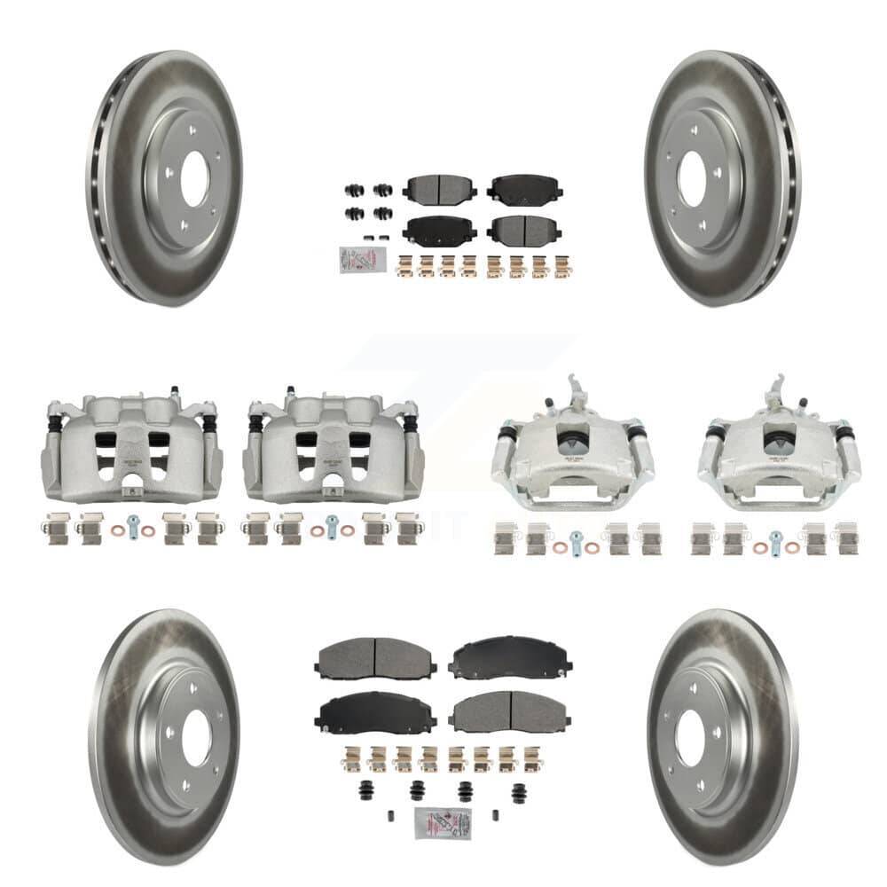 Transit Auto - KCG-101670N - Front and Rear Disc Brake Kits
